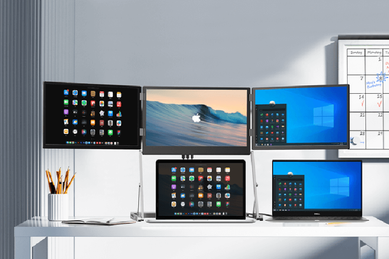 TriCreate 折疊三螢幕